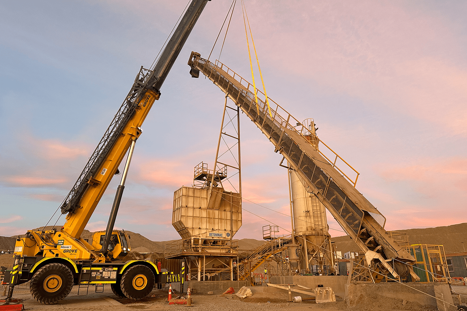 Desmovilización Planta de Hormigón